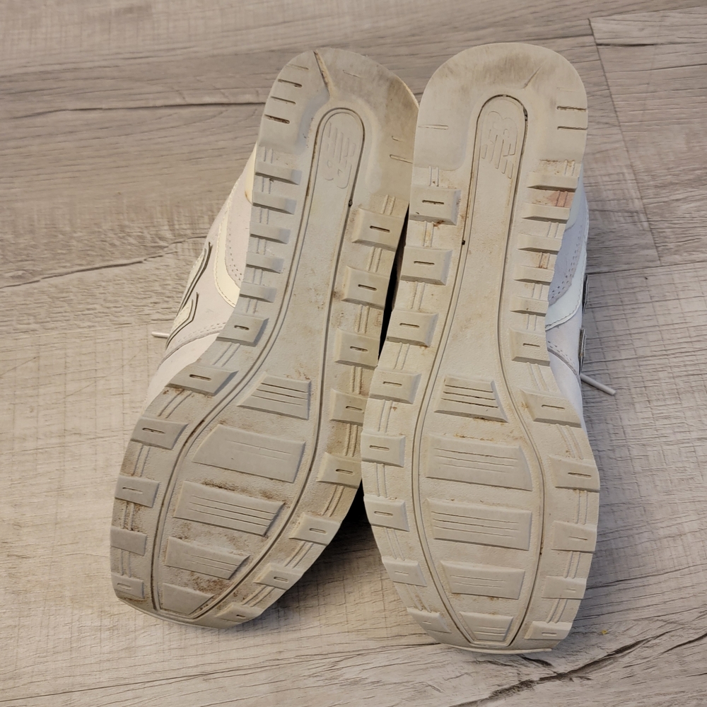 New Balance Cream/Off-White Athletic Sneakers - Picture 5 of 6